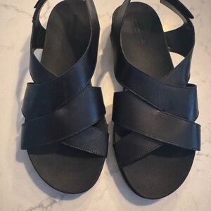 Hush Puppies Black Women's Sandals